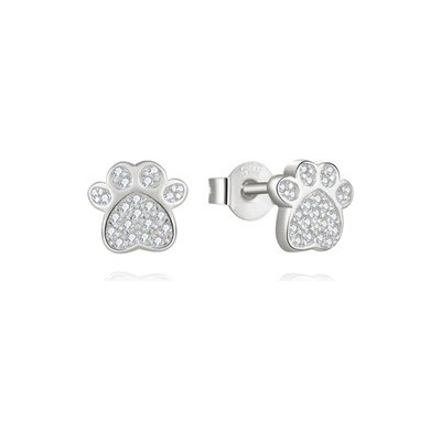 Nubis stříbrné náušnice psí tlapky NB-3953