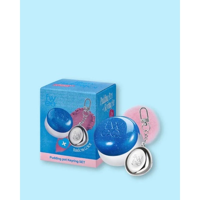 Fwee Krémový balzam na líčka a pery s príveskom Lip&Cheek Blurry Pudding Pot + Pendant Keyring No.Bs01 Cool 5 g