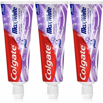Colgate Max White Shine Colgate Max White Sparkle Diamonds 3 x 75 ml