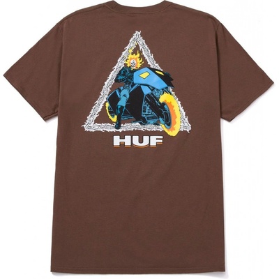 HUF Ghost Rider Triple Triangle Tee brown