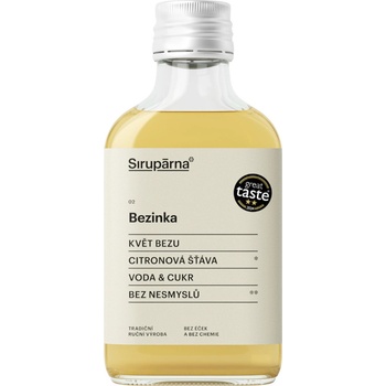 Sirupárna Domácí Bezinkový Sirup 100 ml
