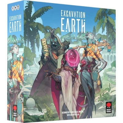Mighty Boards Настолна игра Excavation Earth - Стратегическа (MIGEXC001521)