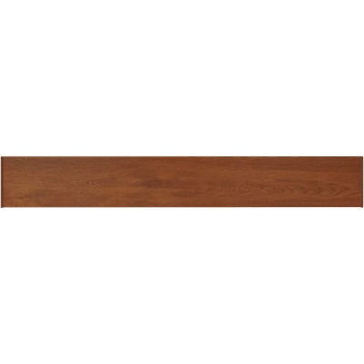 VidaXL Parapet okenní Hnědá dřevěná imitace 140 x 25 x 4,5 cm PVC