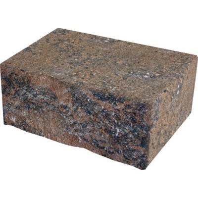 Diton Kámen koncový 3/4 Muráno 14/25 330×250×140 mm cihlovo-černý (48)
