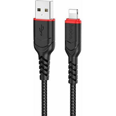 Hoco X59 Victory nabíjací pre iPhone USB-A – Lightning 2m černo červený