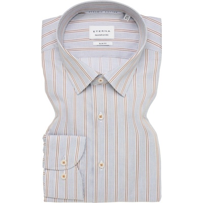 Eterna Dynamic Cotton pánska bavlnená košel'a s prúžkom slim fit
