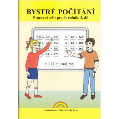 Bystré počítání 2.díl – pracovní sešit k učebnici Matematika 3 - Zdena Rosecká