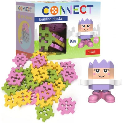 Trefl Stavebnice Connect Pocket Girl: Kim