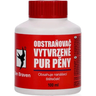DEN BRAVEN Odstraňovač vytvrzené PUR pěny 100ml DEN (40410BD) – Hledejceny.cz