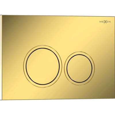Mexen Tex 01 бутон за промиване, златисто шампанско лъскав - 6101-08 (6101-08)
