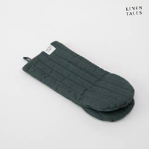 Linen Tales Ленена ръкавица за фурна Forest Green - Linen Tales (LT-OM-1S-FGR)