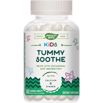 Nature's Way Kids Tummy Soothe [60 Дъвчащи таблетки]