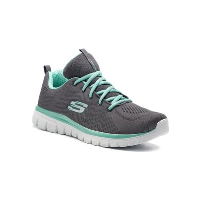 Skechers Сникърси Get Connected 12615/CCGR Сив (Get Connected 12615/CCGR)