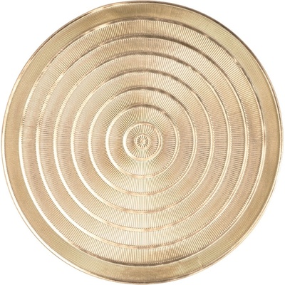 Подложка за хранене в златисто, ⌀ 39, 5 cm - Tiseco Home Studio (ZZ0537GOLD)