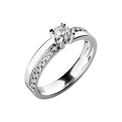 Pattic Zlatý prsteň s diamanty G10760B01