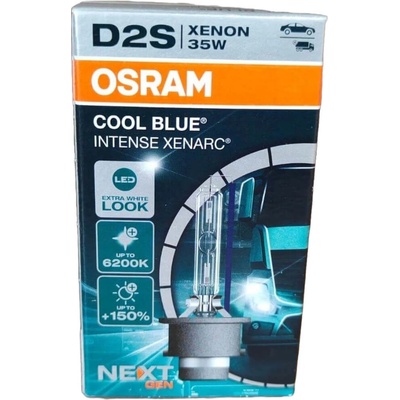 Osram xenonová výbojka D2S XENARC Cool Blue Intense NextGeneration 6200K +150% 1ks