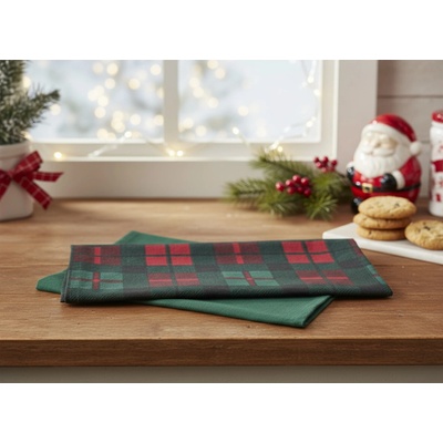 BBK FESTIVE FEAST kostky 45x65 cm 2ks zelená