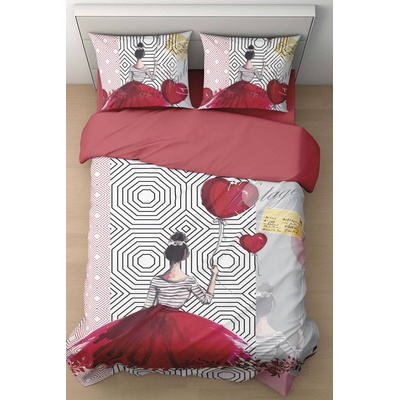 Png Панагюрище Детско спално бельо за единично легло принт Сърце 100% памук