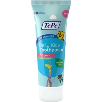 TePe Детска паста за зъби, 3-6 години, 75 ml