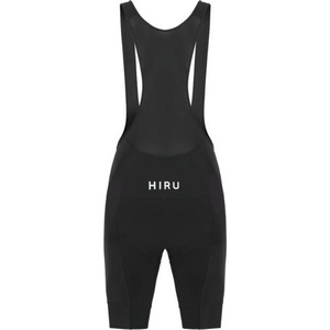 HIRU Мъжки биб шорти HIRU Core черен