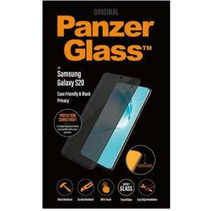 Panzer Стъклен протектор PanzerGlass за Samsung Galaxy S20 Privacy CaseFriendly - Черен