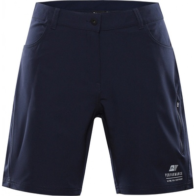 Alpine Pro COLA dámské SOFTSHELLOVÉ RYCHLESCHNOUCÍ kraťasy MODRÁ