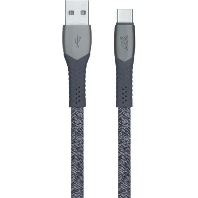 Rivacase PS6102 GR12 USB-C, 1.2m, šedý
