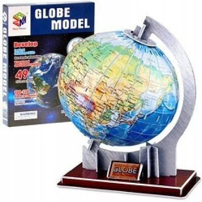 Jokomisiada 3D puzzle Zeměkoule 49 ks