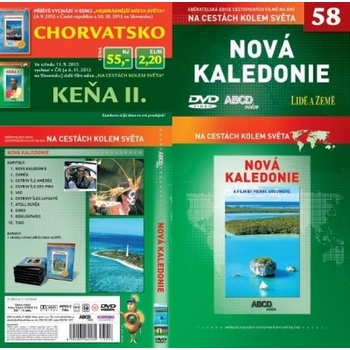 Nová Kaledonie DVD cestopis