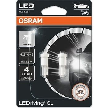 OSRAM LEDriving SL T5 - W2x4.6d - W2.3W / 6000K - 2723DWP (4687) (1838) - комплект 2бр (2723DWP)