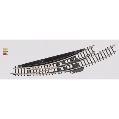 Märklin 8568 koľaj Z miniclub oblúková výhybka elektromagnetická ľavá 30 ° 195 mm 1 ks