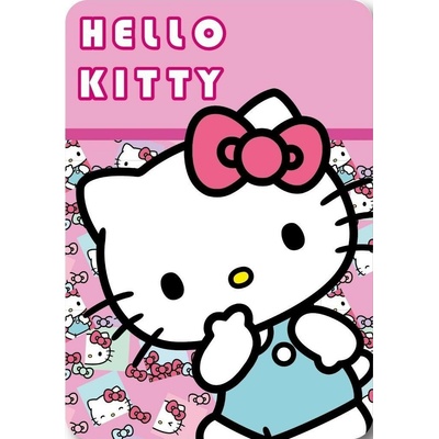 Faro Dětská fleecová deka Polar Hello Kitty růžová