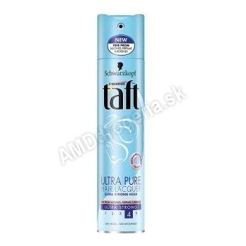 Taft Ultra Pure ultra silná fixace lak na vlasy 250 ml