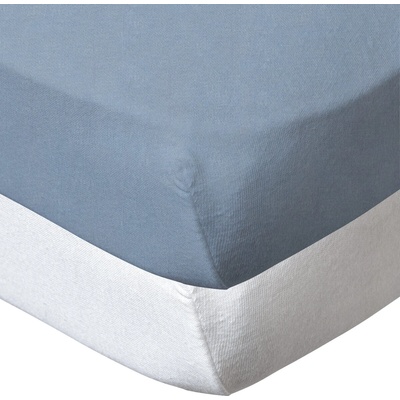 Babycalin Комплект 2 Броя Чаршафи 60x120См Син-Бял Babycalin (BBC413715S1)