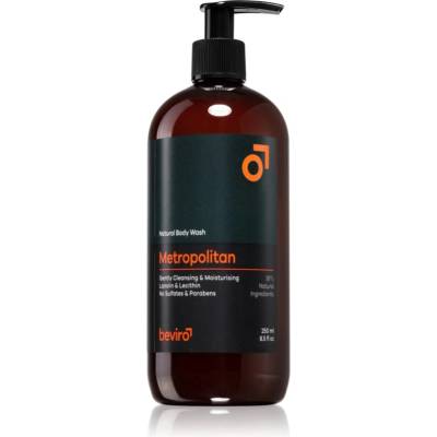 Beviro Natural Body Wash Metropolitan душ-гел за мъже 250ml