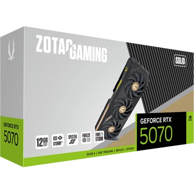 ZOTAC GeForce RTX 5070 Gaming Solid 12GB GDDR7 192bit (ZT-B50700D-10P)