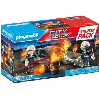 Playmobil Стартов пакет "Пожарникари на обучение" с 2 фигурки 70907 (PM_70907)