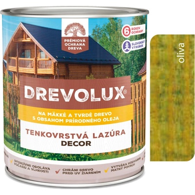 Drevolux Decor 0,7 l Oliva