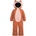WeeDo Детска грейка WeeDo Kid's Squirdo Schneeanzug Overall - Leather Brown / Old Rose (702-4936-0114)