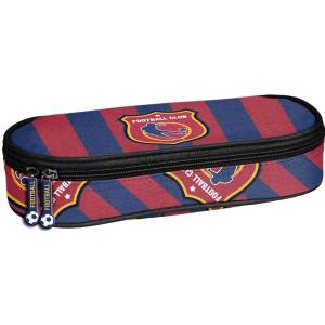PASO Овален несесер Paso Football Club Stripes - 1 цип (PP26FT-013)