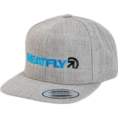 Meatfly Skipper Snapback svetlo šedá