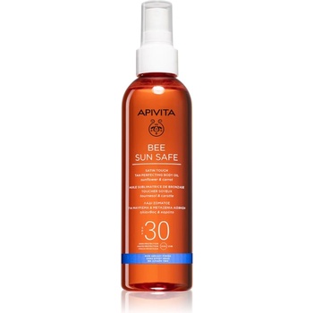 APIVITA Bee Sun Safe Satin Touch Oil SPF30 олио за загар SPF 30 200ml