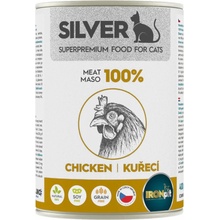 IRONpet Silver Cat Kuřecí 100% masa 400 g