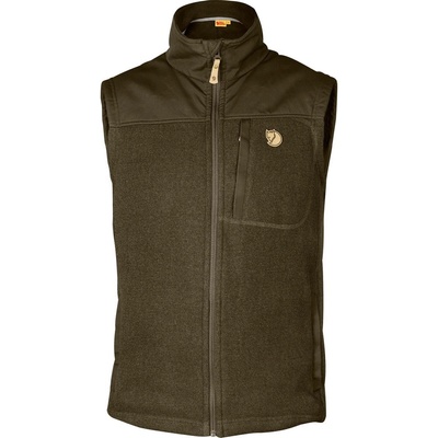Fjällräven Buck Fleece Vest M Dark Olive