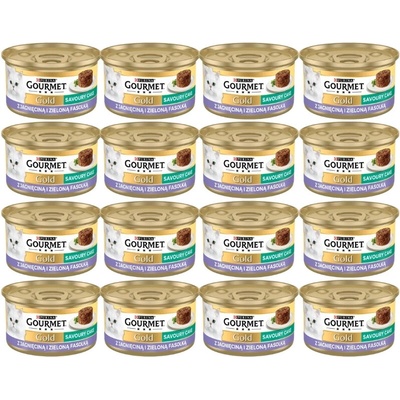 Gourmet Gold Savoury Cake s jahňacím mäsom a zelenou fazuľkou 72x85g