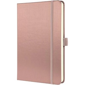 Sigel Conceptum Pink Metallic A5 Hardcover 97 Sheets Exclusive Lined Notebook (CO401)