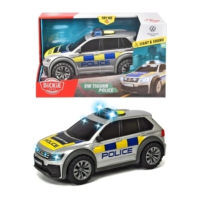 Dickie Toys Dickie: Volkswagen Tiguan - международен полицейски автомобил със светлина и звук