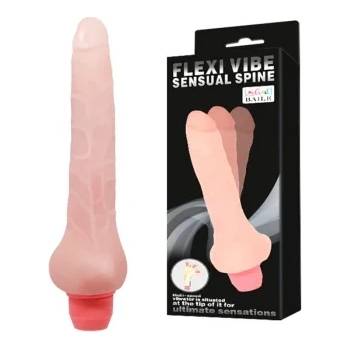 Image 1 of Пенис вибратор за върховно усещане, 18, 8см. - Flexi Vibe Flesh (DEBRA00209)