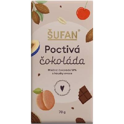 Šufan Poctivá čokoláda 70 g