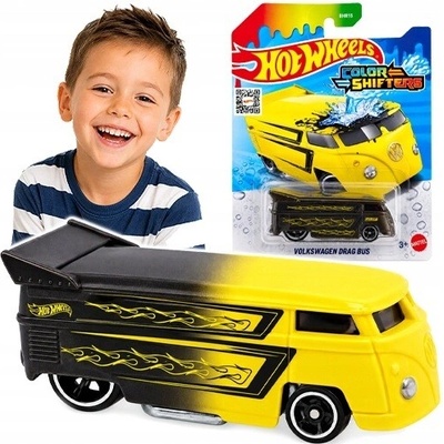 Mattel Hot Wheels VOLKSWAGEN DRAG BUS Autíčko mení farbu Color Shifters new 2025
